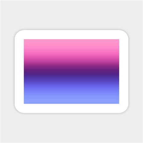 Omnisexual Pride Flag Gradient Flag Magnet Teepublic