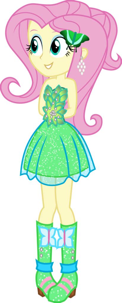 Fluttershy Equestria Girls Dress