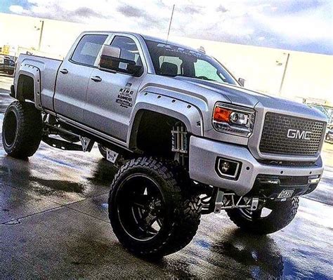 Jacked Up Gmc Sierra