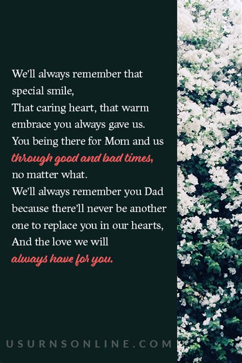 Best Funeral Poems for Dad: 50 Beautiful Tributes » US Urns Online