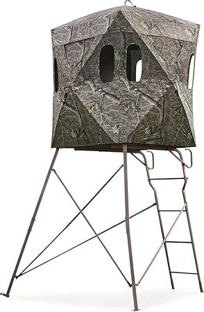 Amazon Guide Gear 6 Foot Tripod Hunting Tower Blind 2 Man Stand