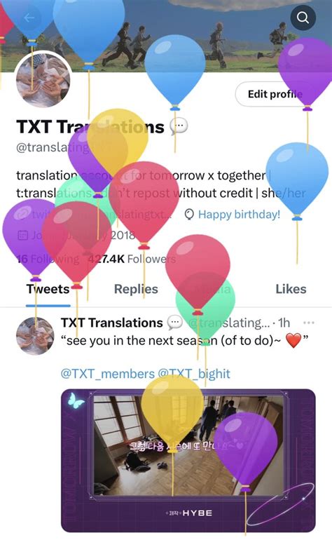 Txt Translations 💬 On Twitter Thank You So Much To Everyone That Wished Me A Happy Birthday