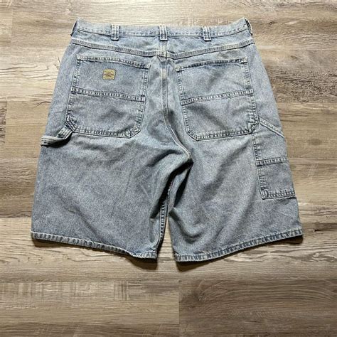 90s Super Baggy Wrangler Jorts 36 Waist 12 Inseam Depop