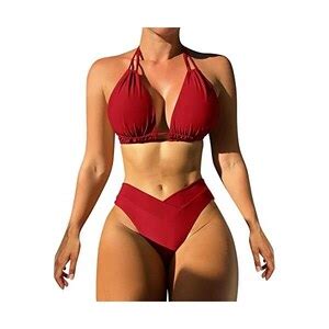 LSEEKA Bikini Da Donna Sexy Costume Da Bagno Push Up Bikini Con