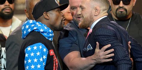 Floyd Mayweather Y Conor Mcgregor Cómo Fue El Primer Cara A Cara