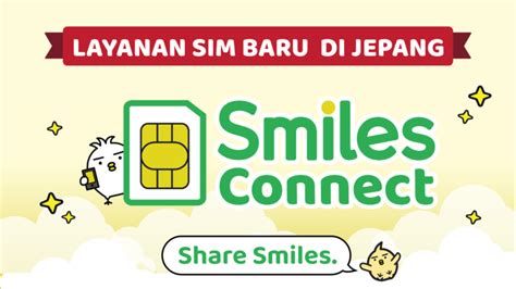 Layanan SIM Baru Memasuki Pasar MVNO Jepang Smiles Connect Smiles