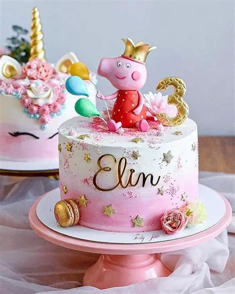 Peppa Pig Cake Tutorials - Cake Ideas for kids Birthdays