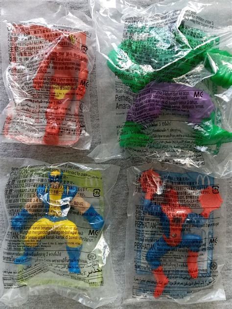 Mcdonalds Marvel Heroes Happy Meal Toys Hobbies Toys Toys