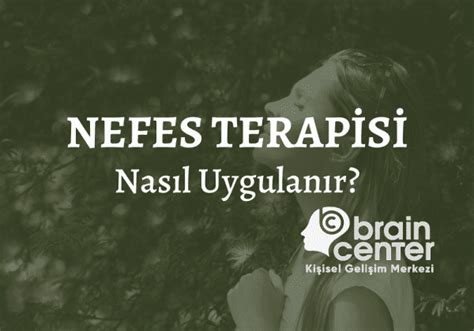 Nefes Terapisi Nedir Solunum Terapisi Nasıl Uygulanır