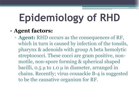 Rheumatic Heart Disease Ppt Ppt