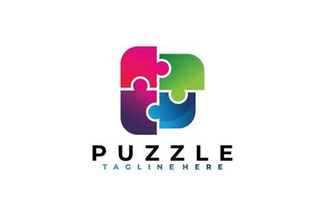 Jigsaw Puzzle Logo Vector Art, Icons, and Graphics for Free Download