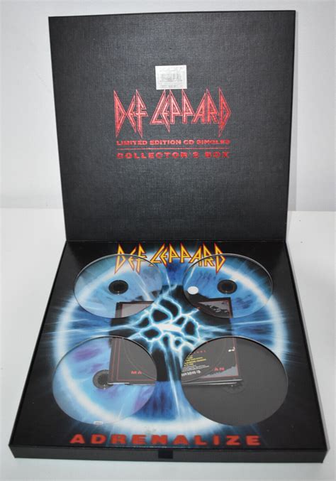 Def Leppard Let S Get Rocked Adrenalize CD Singles Collectors Box Ltd