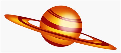 Image Of Astronomy Clipart - Saturn Planet Cartoon, HD Png Download ...