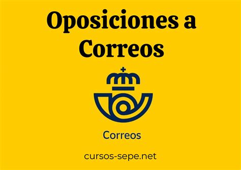 Oposiciones En Correos Convocatorias 2025 Cursos SEPE