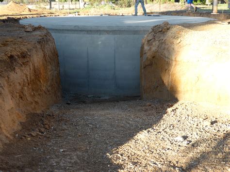 Below Ground Concrete Tank Robertson Terry Miller Concrete Tanks