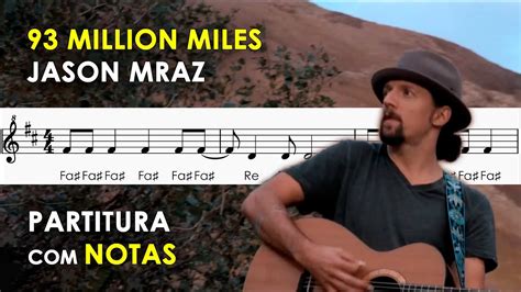 93 Million Miles Partitura Notas Para Flauta Doce Violino