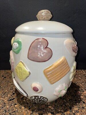 Vintage S Los Angeles Pottery Cookies All Over Cookie Jar