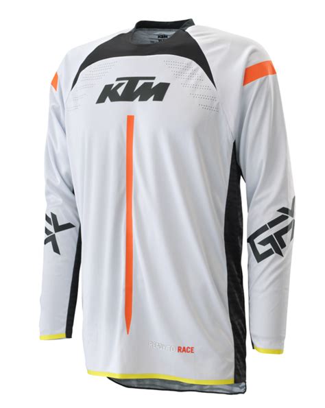 KTM Gravity FX Jersey White AOMC Mx