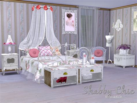 The Sims Resource Shabby Chic Bedroom