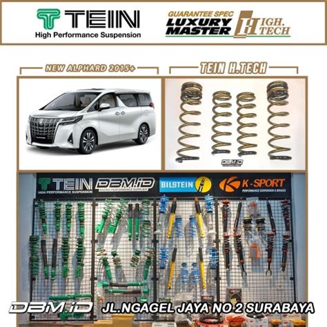 Promo New Alphard AGH30W 2015 Per Tein H Tech Lowering Kit Spring