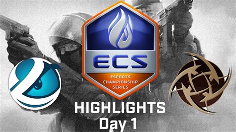 Ecs Finals Cs Go Highlights Luminosity Vs Nip Day Game Of