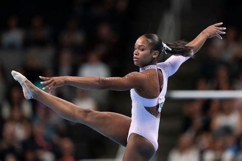 Shilese Jones' injured shoulder 'feels pretty good' at U.S. gymastics ...