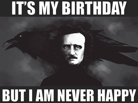 Edgar Allan Poe - Birthday Meme | POP!