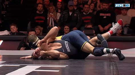 Top Plays Michigan At Ohio State Big Ten Wrestling Youtube