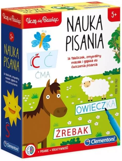 Ucz Si Bawi C Nauka Pisania Clementoni