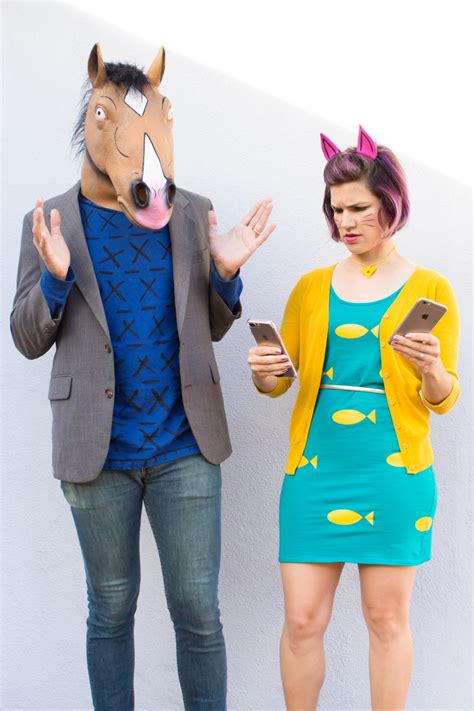 Bojack Horseman and Princess Carolyn Halloween Costumes - Sarah Hearts