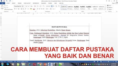 Cara Membuat Daftar Pustaka Yang Baik Dan Benar Dari Buku Dan Jurnal 111384 Hot Sex Picture