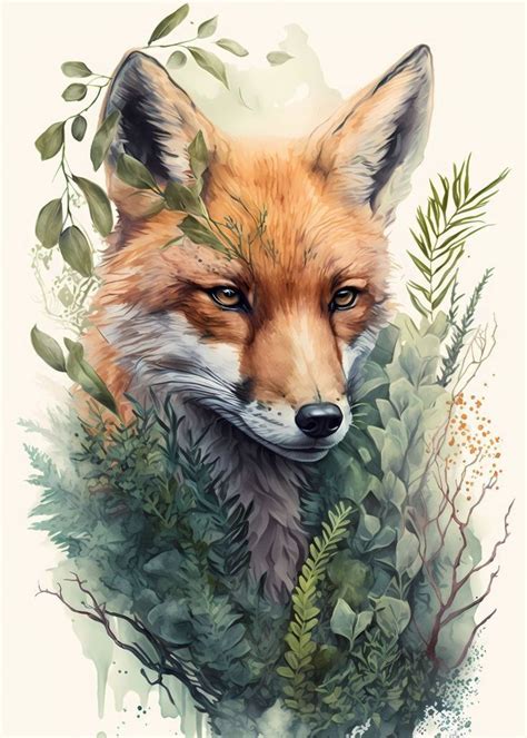 Pin By On Foxes And Wolves Fox Painting Fox Art Spirit