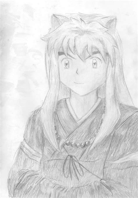 Inuyasha Portrait By Silverrstorms On Deviantart