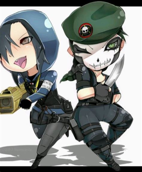 R6siege Hibana And Caveira I Guess Its From Devia Rainbow Six Siege