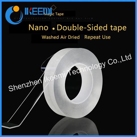 Nano Double Sided Tape Recycle Use Strong Adhesive Waterproof