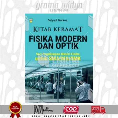 Jual BUKU KITAB KERAMAT FISIKA MODERN DAN OPTIK SERI PENDALAMAN MATERI