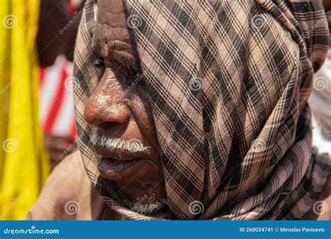 African Tribes, Nigeria, Borno State, Maiduguri City. Fulani Tribe Traditionally Dressed in ...