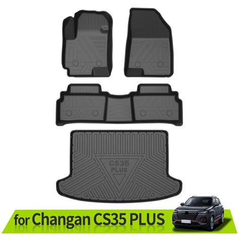 D Car Floor Mats Trunk Pad For Changan Cs Plus Waterproof Anti Slip