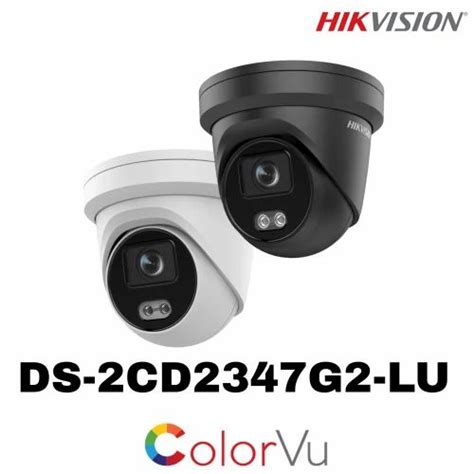 Hikvision Ds Cd G Lu Mp Colorvu Fixed Turret Network Camera