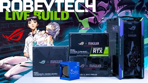 6000 ASUS ROG X Evangelion Build Giveaways Strix Helios EVA