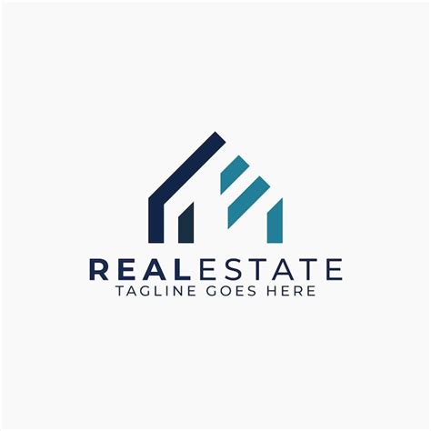 Premium Vector Real Estate Logo Design Minimal Brand Identity For