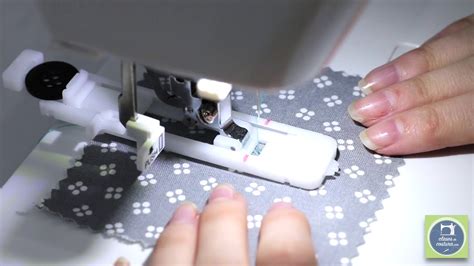 Como hacer un ojal en un paso con la máquina de coser YouTube