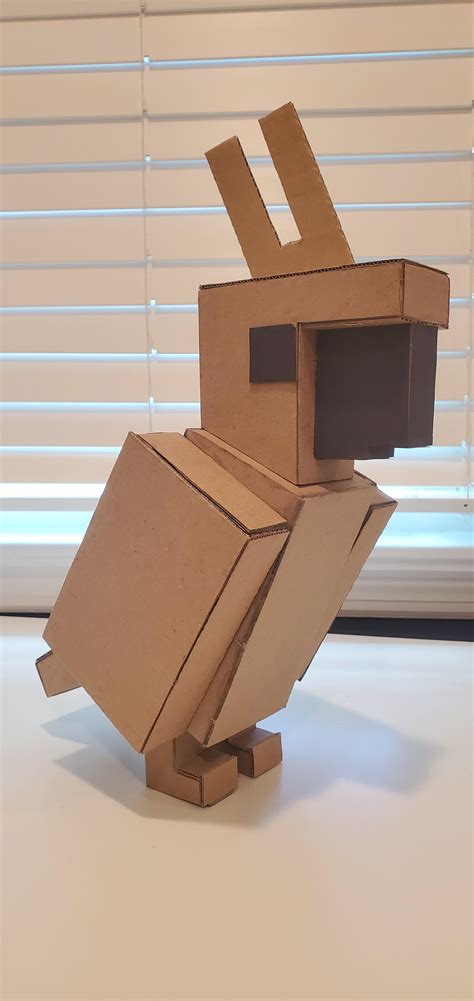 Cardboard Parrot Minecraft