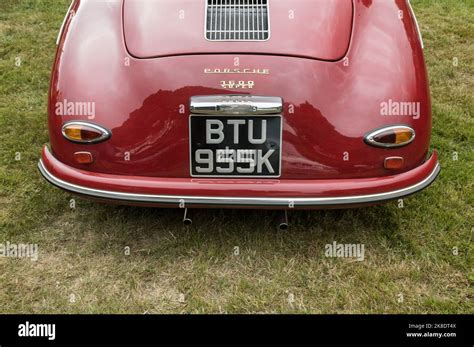 Porche Super Hoghton Tower Classic Car Show Stock Photo Alamy