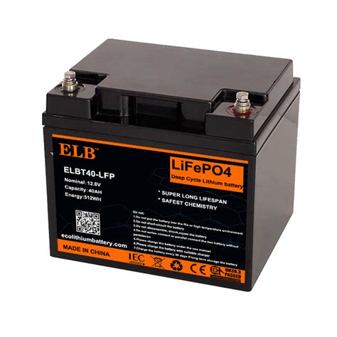 12v 40ah Battery Elb Energy Group