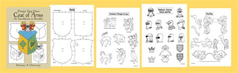 Design Your Own Coat Of Arms An Introduction To Heraldry Chorzempa Rosemary A 9780486249933