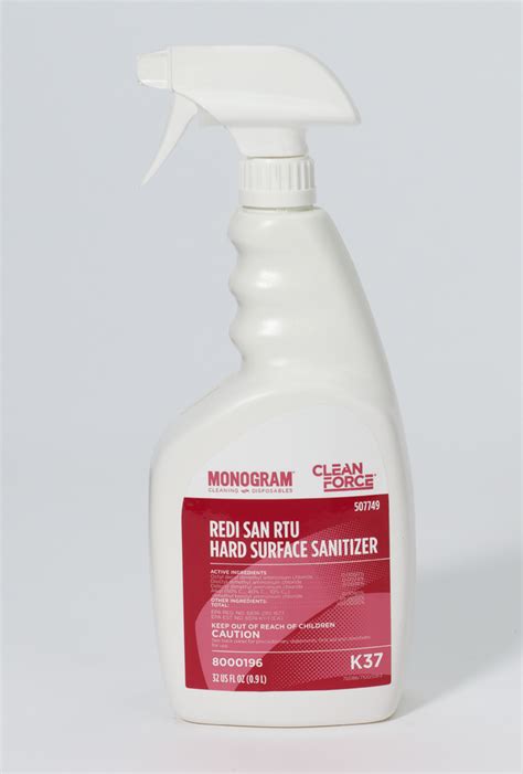 Monogram Clean Force Redi San Rtu Hard Surface Sanitizer