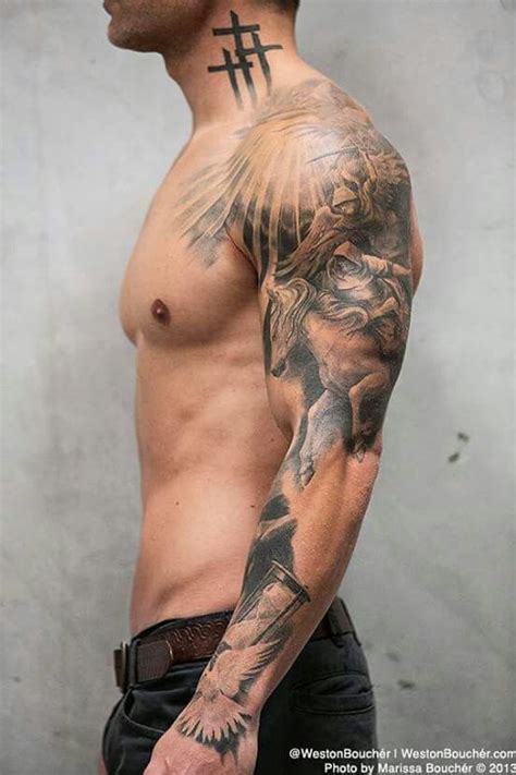 50 Best Sleeve Tattoo Design Inspirations For Men Татуировки рукава