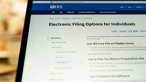 Here’s What A Free Irs E Filing Tax Return System Could Look Like