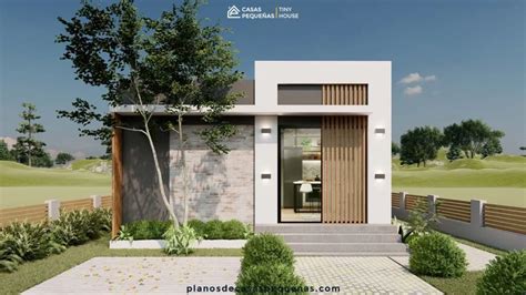 fachadas de casas pequenas  modernas